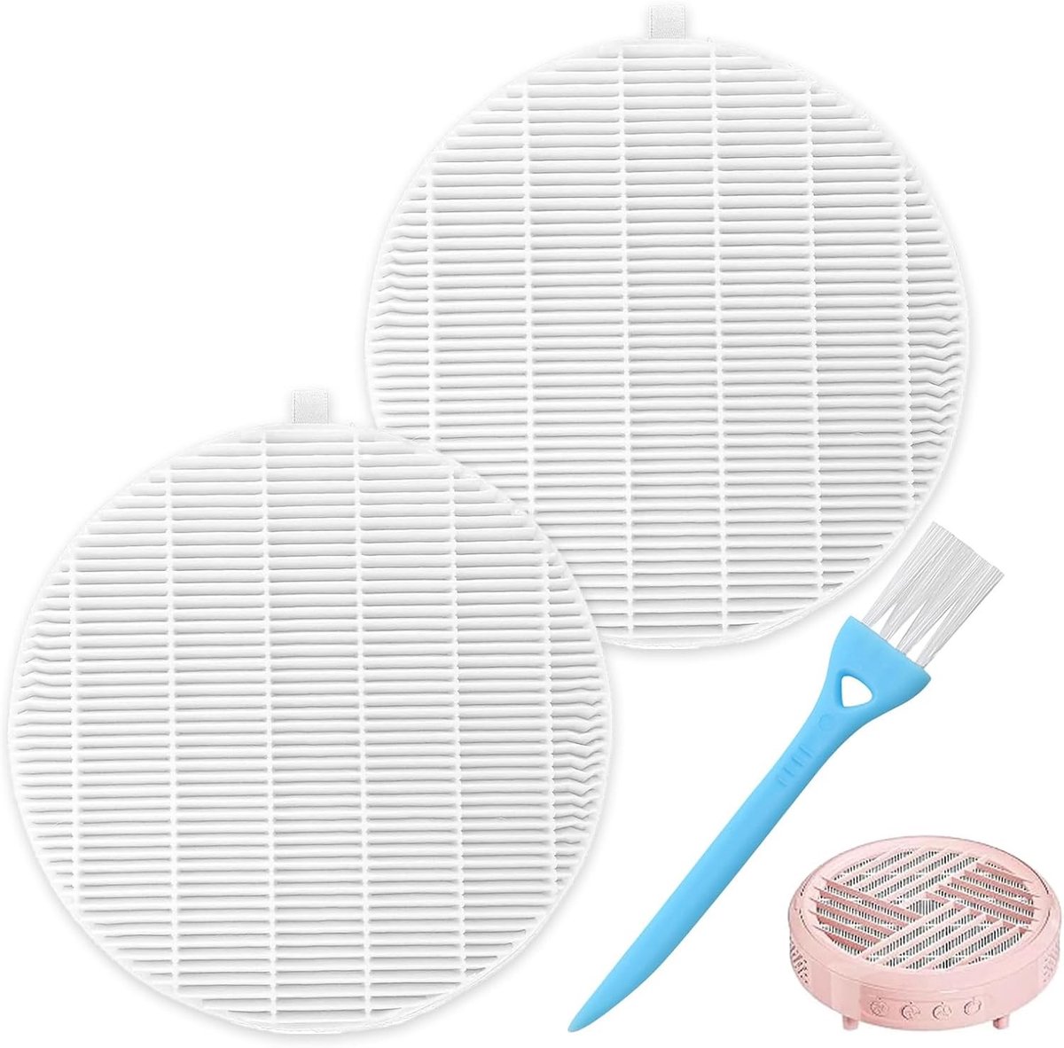 2 Stuks Nagelstofzuiger Filter voor Manicure en Pedicure | 16 x 16 x 1 cm Filters voor Effectieve Stofverwijdering en Reiniging