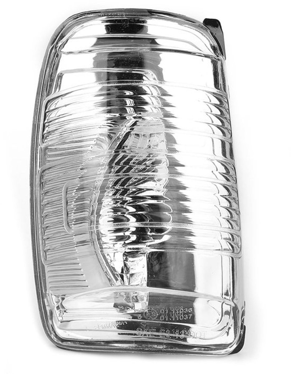 Lichtlens helder - Achteruitkijkspiegel - Deur zijspiegel - Indicatorlampglas - Voor Transit MK8 2014+ - ABS-materiaal - Spiegelindicator