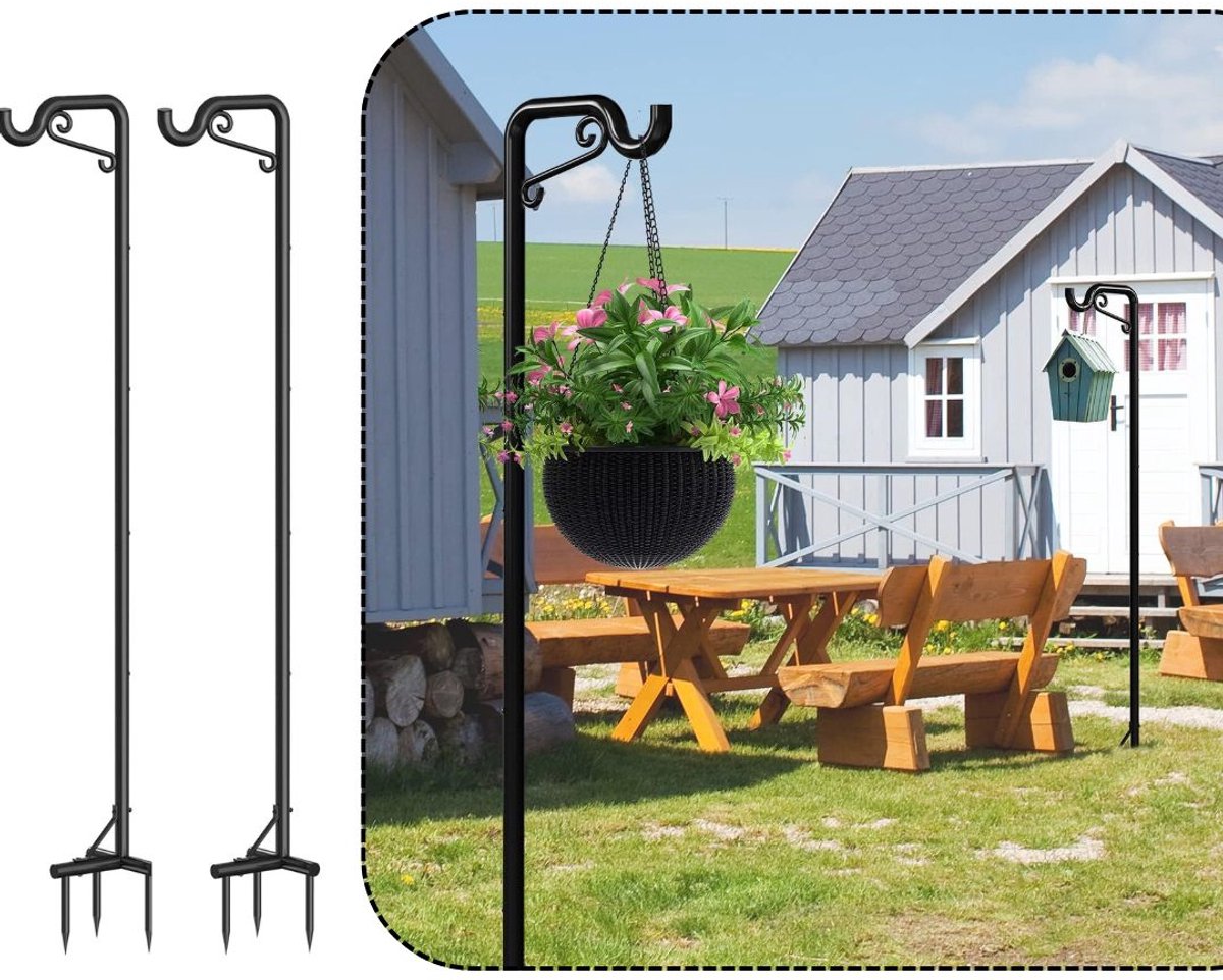 Zavio® Herdershaak - Herdersstafhaak - Tuinhaak