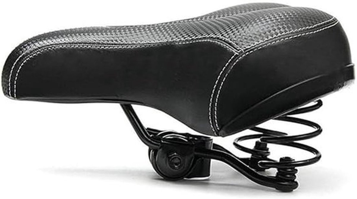 Fietszadel Comfortabel - Ergonomisch Design - Schokdemping - Ademend Hollow-Design - Brede Road - Zachte Zadelpen - Fietsstoel
