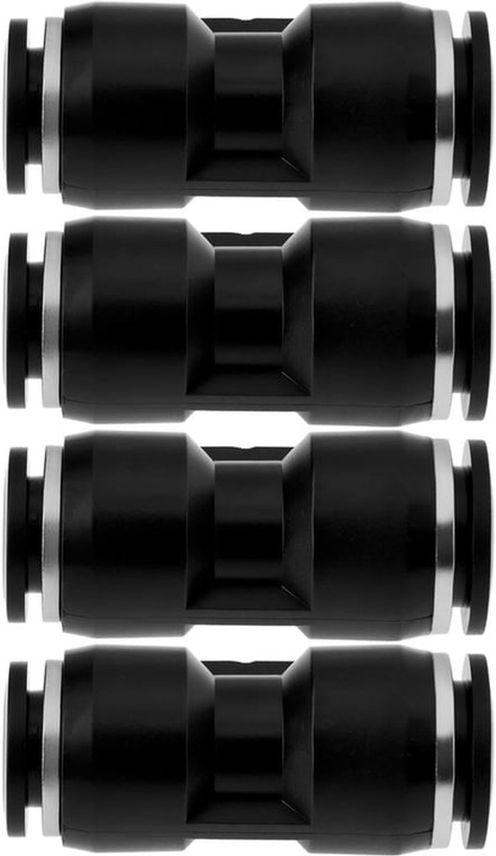4 Stuks Pijpleiding Diameter Reductie Adapter 12mm naar 10mm