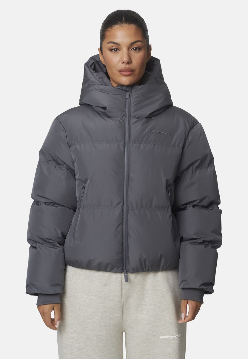 Good For Nothing Outdoorjas Polyester Vrouwen Grijs