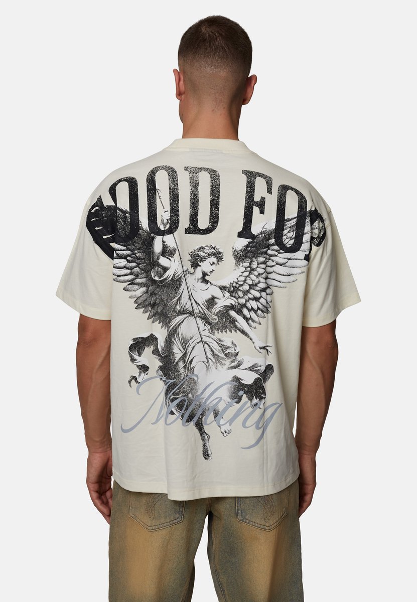 Good For Nothing - T-shirt - Katoen - Mannen - Maat M - gebroken wit