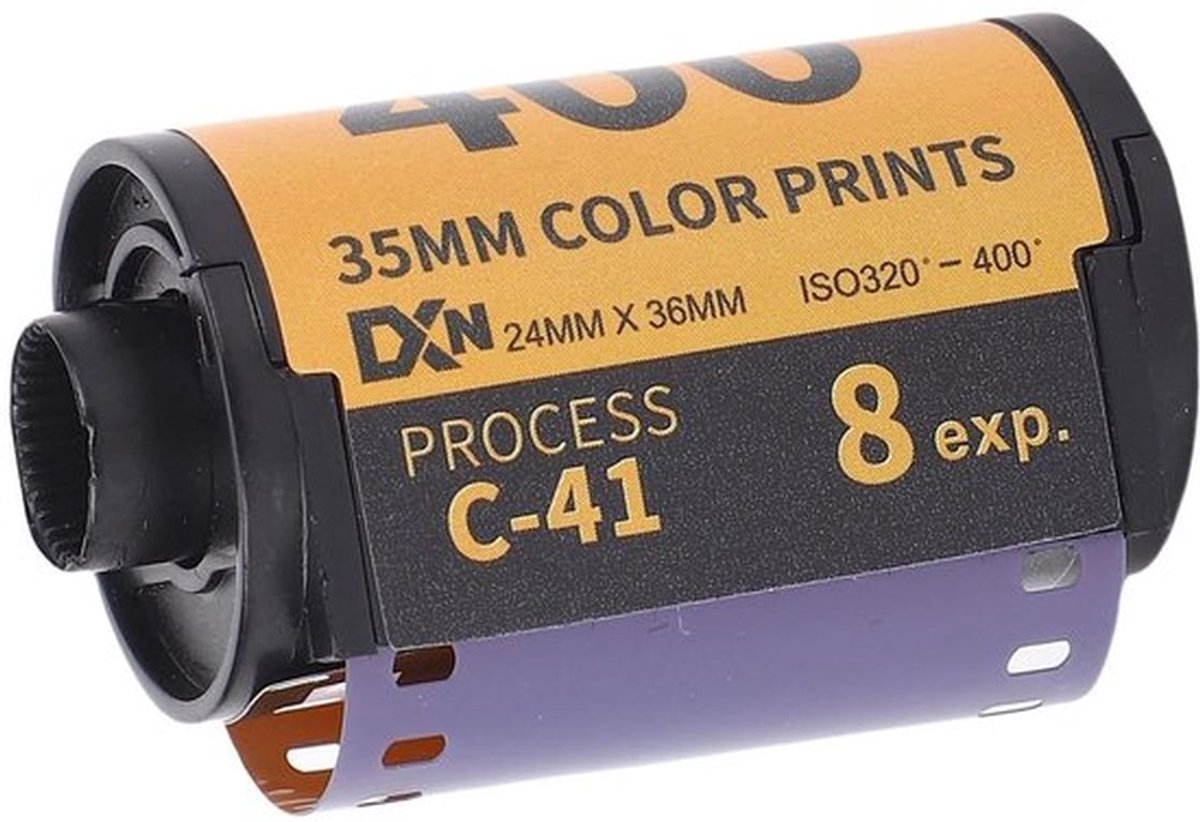 Kleurfilm HD - Filmrolletje 35 mm - Hoge scherpte - Hoge resolutie - Medium contrast - Geschikt voor weinig licht - Filmrol