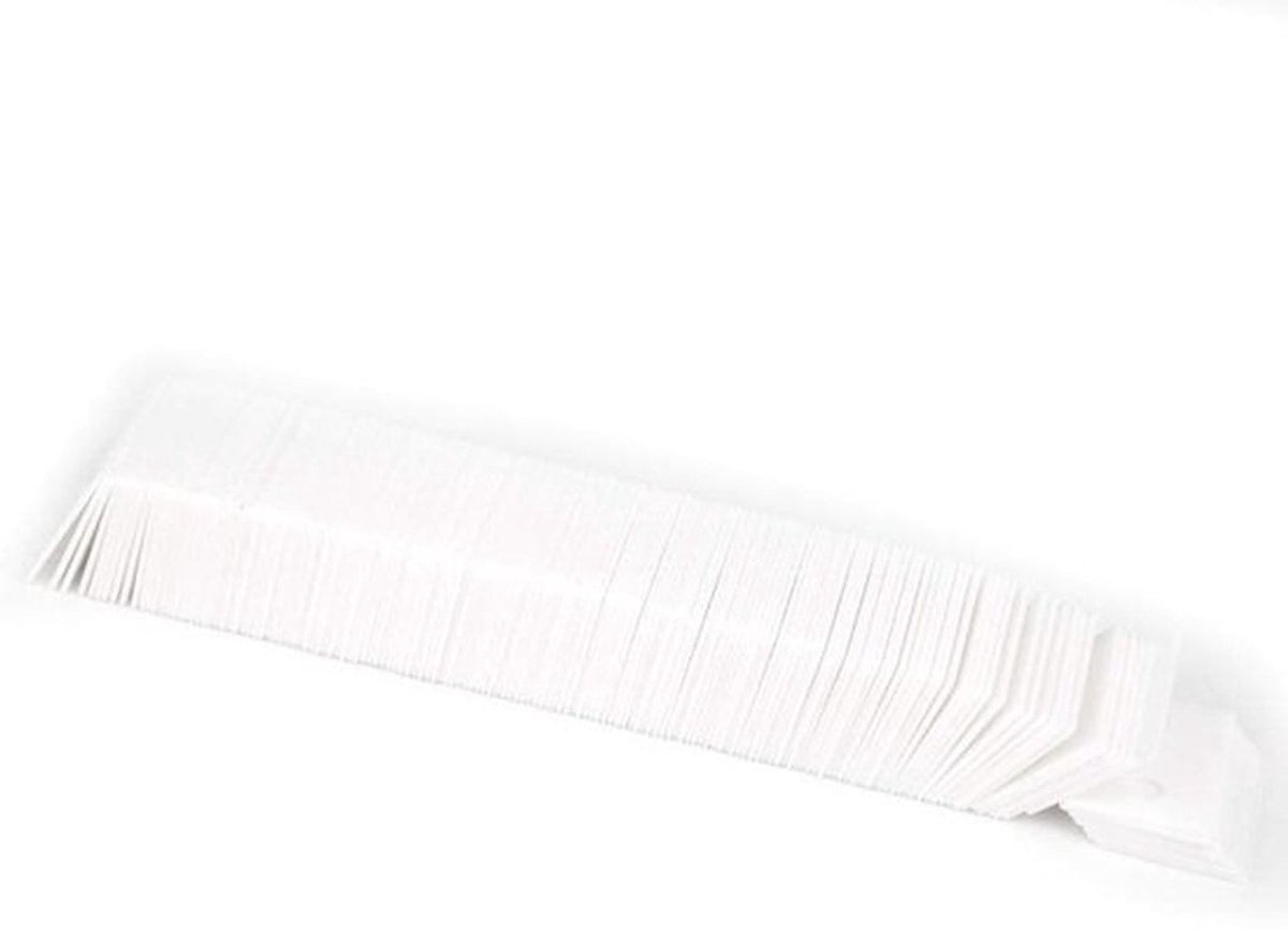 Alumina Keramische Isolatie Vel - Hoge Weerstand - 100 Stuks - 14x20x1mm - Elektrische Isolatie - Cooling Pad - Wit