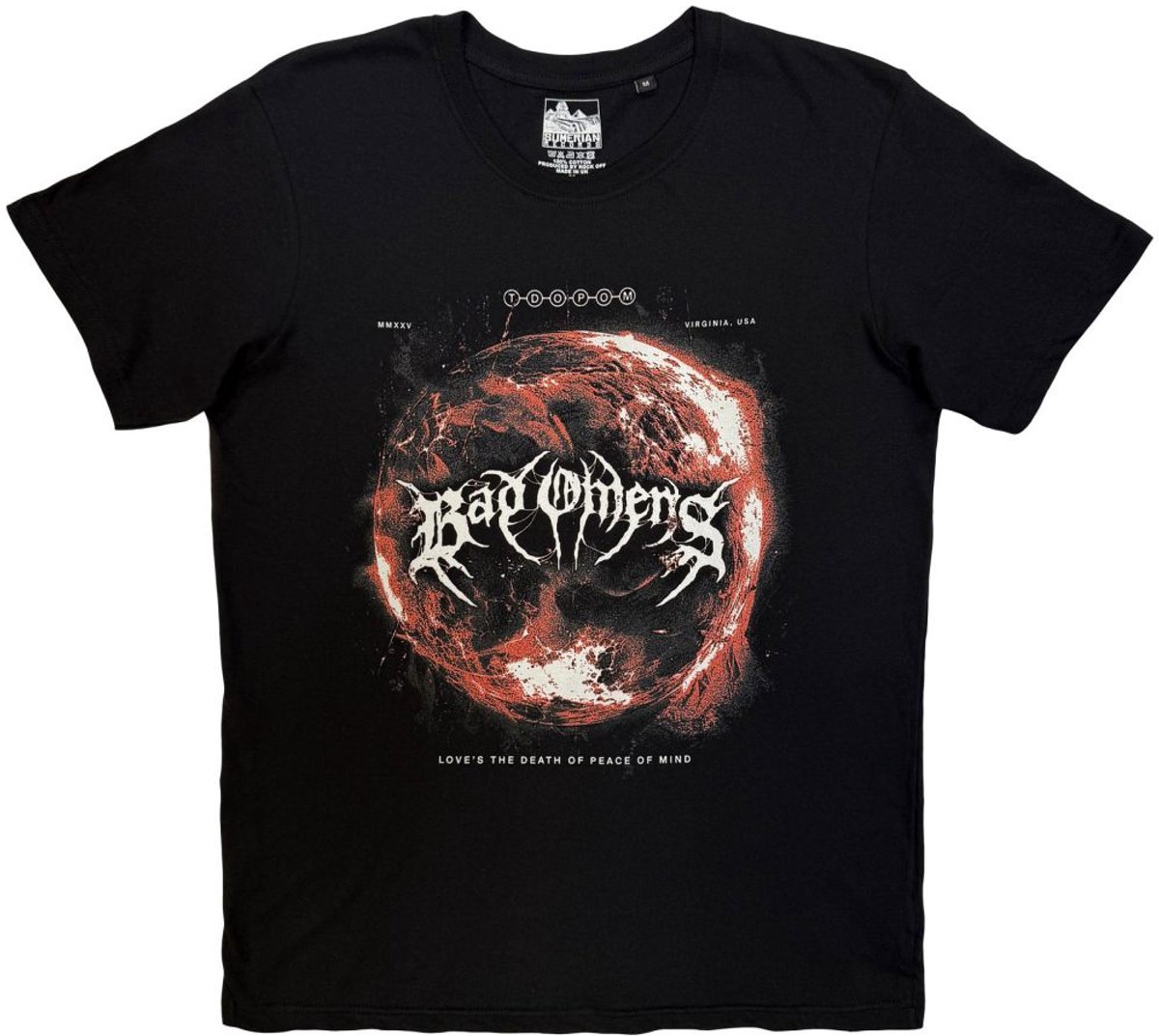 Bad Omens - Dark Planet Heren Tshirt - M - Zwart
