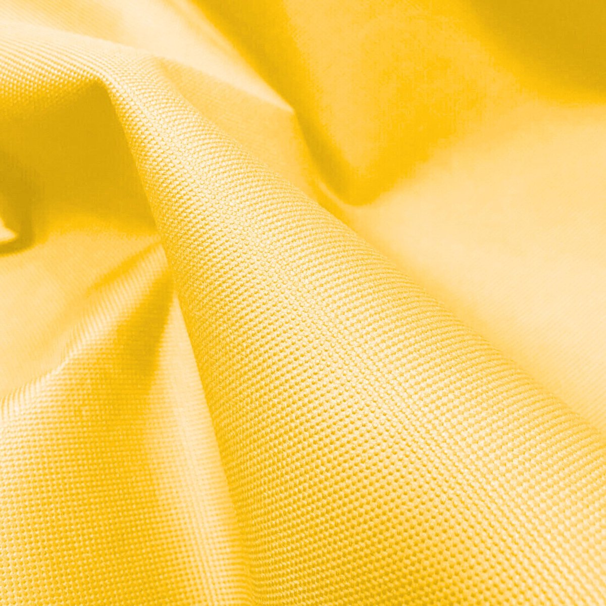 Wasserdichte outdoor afdekzeil van 600D polyester - Geel (50cm x 150cm)