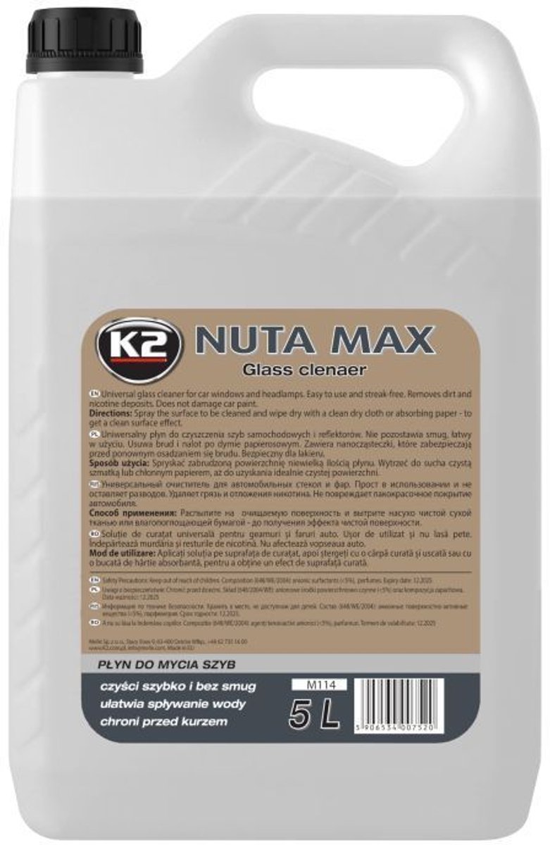 K2 Nuta Max 5 L Glasreiniger