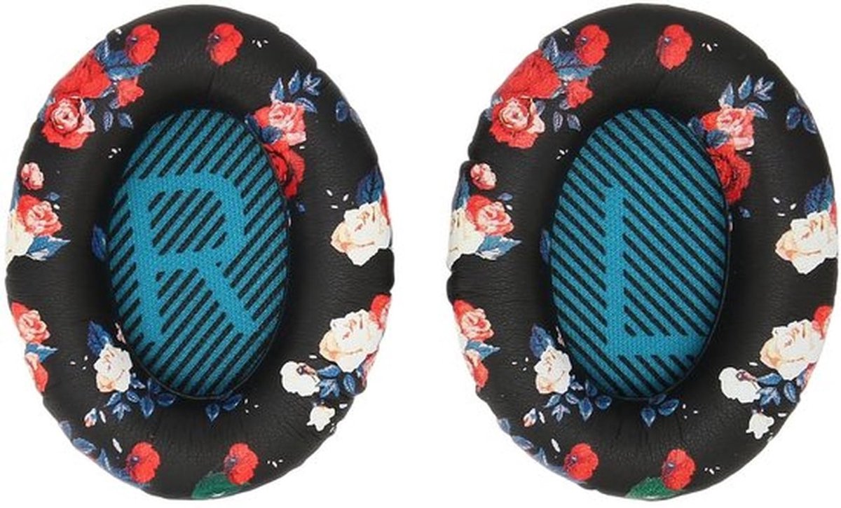 Oordopjes Kussens Vervanging - Comfortabele Eiwit Lederen Oorkussens - Blauw - Geschikt voor QC35 35ii QC25 QC15 QC2 AE2 AE2i AE2W SoundTrue
