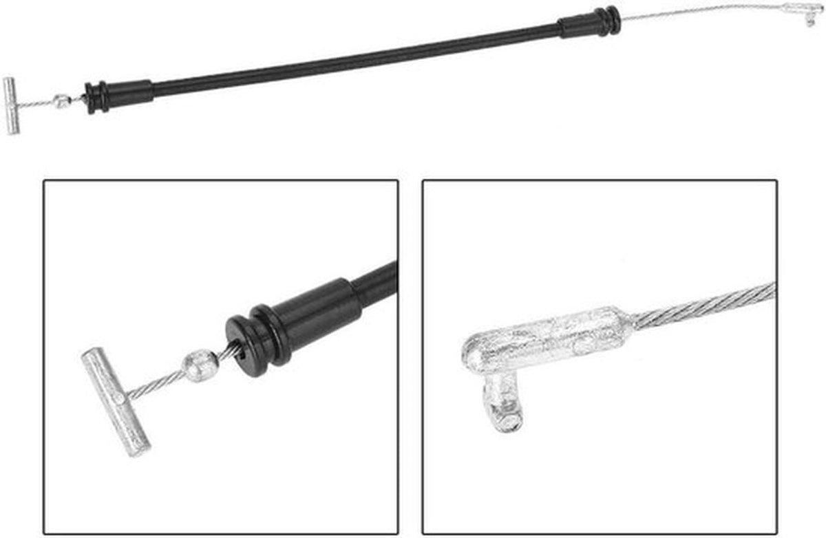 Stalen Deurgreep Kabel voor Voorzijde van Smart Forfour 2004-2006 - Vervangingsonderdeel, Duurzaam en Betrouwbaar