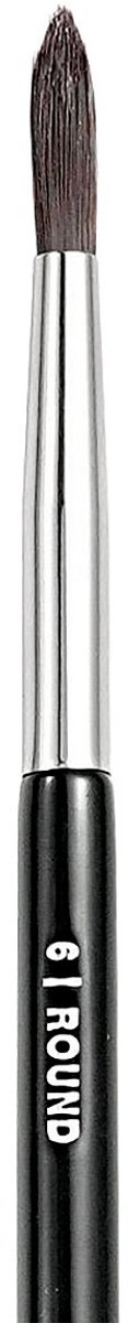 Schminkpenseel rond spits groot - 6 ROUND
