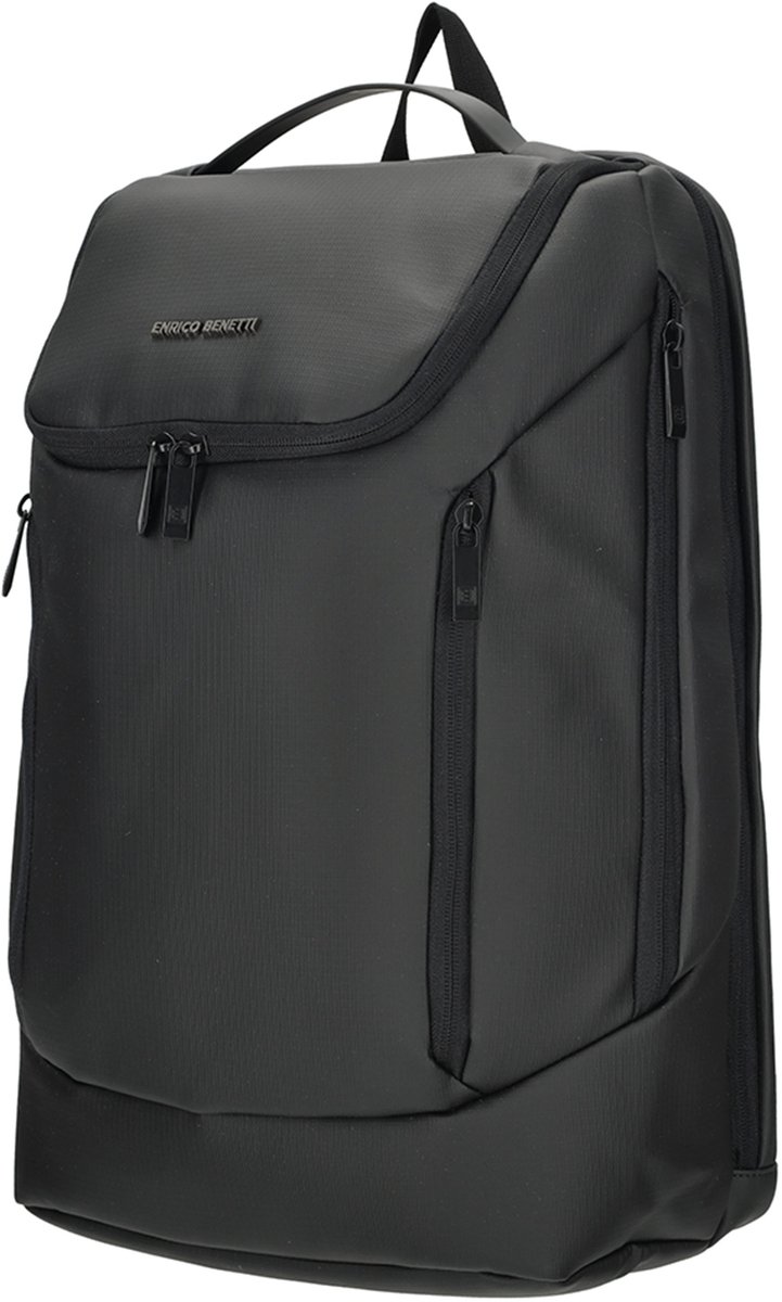 Enrico Benetti Newport Laptoprugzak - 17 inch - Zwart