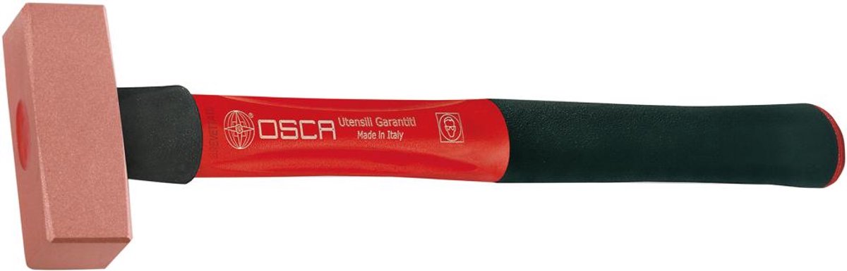 Koperen hamer 500g met 3C-steel Osca