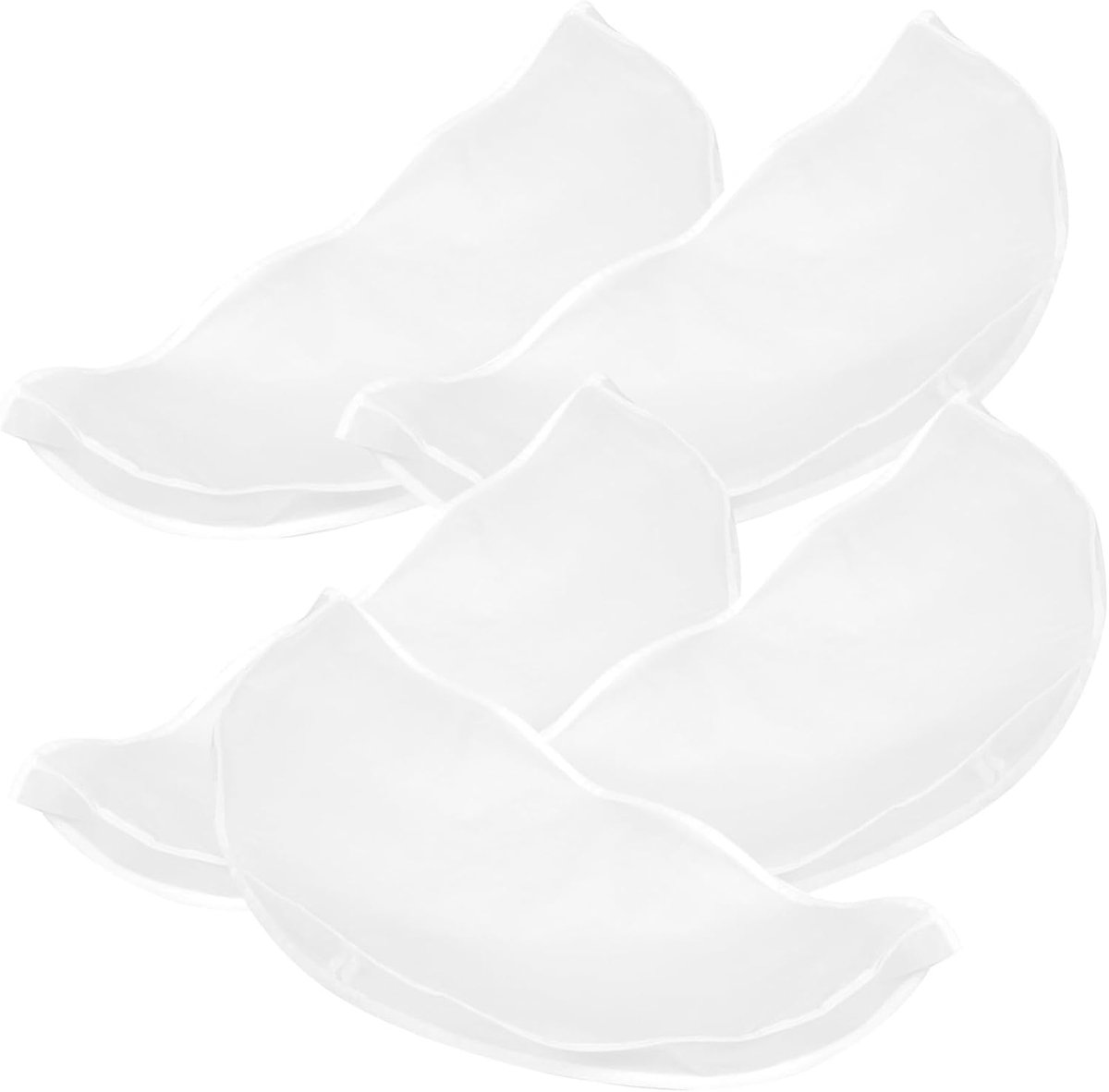 Kledinghoezen Set - Opberghoezen - Kleding Beschermen - Wasbaar En Ademend - 60x30x5 cm - Wit
