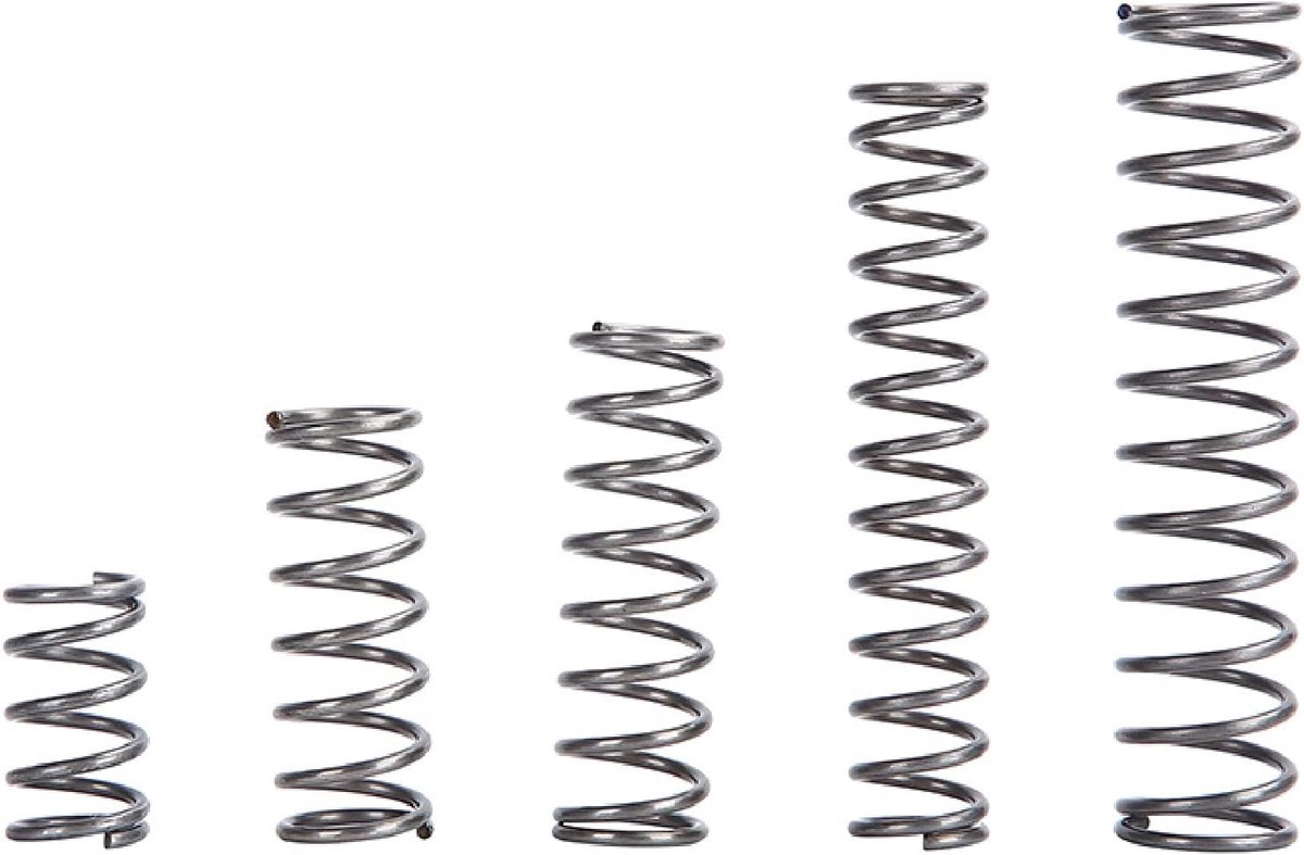 Compressieveren - Drukveren - Apparaten Reparatie - Sterke Veersnelheid - 10 Stuks - Metaal