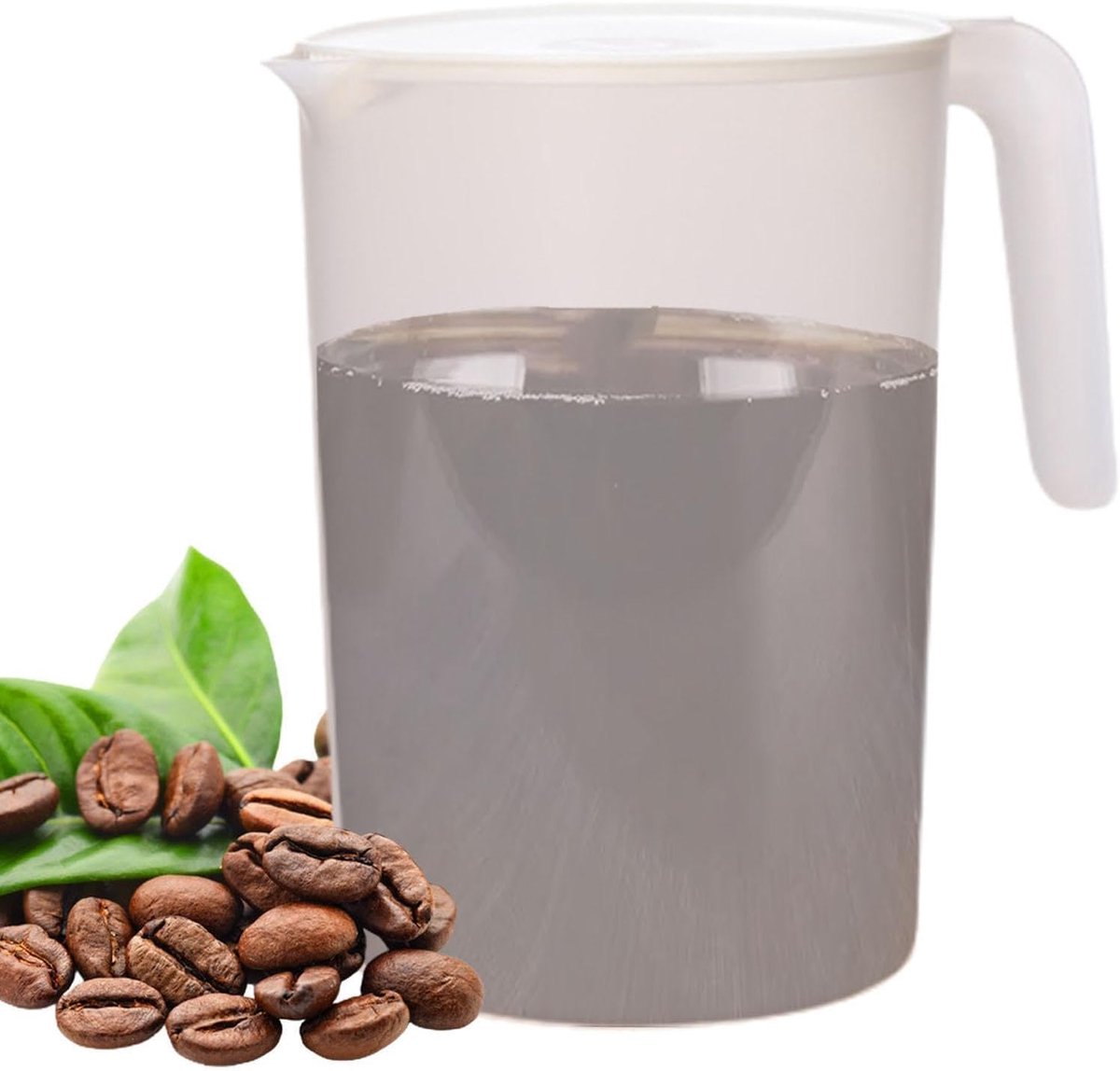 Waterkaraf - Drankdispenser - Dranken Serveren - Hittebestendig - 2 liter - Wit