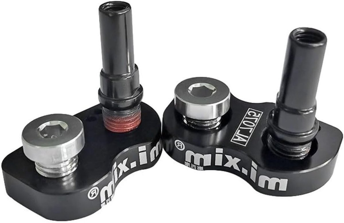 Bicycle V Brake Rack Extensiehouder van Aluminium voor Fietsen, 22mm Verlenging, Geschikt voor Racefietsen en Mountainbikes