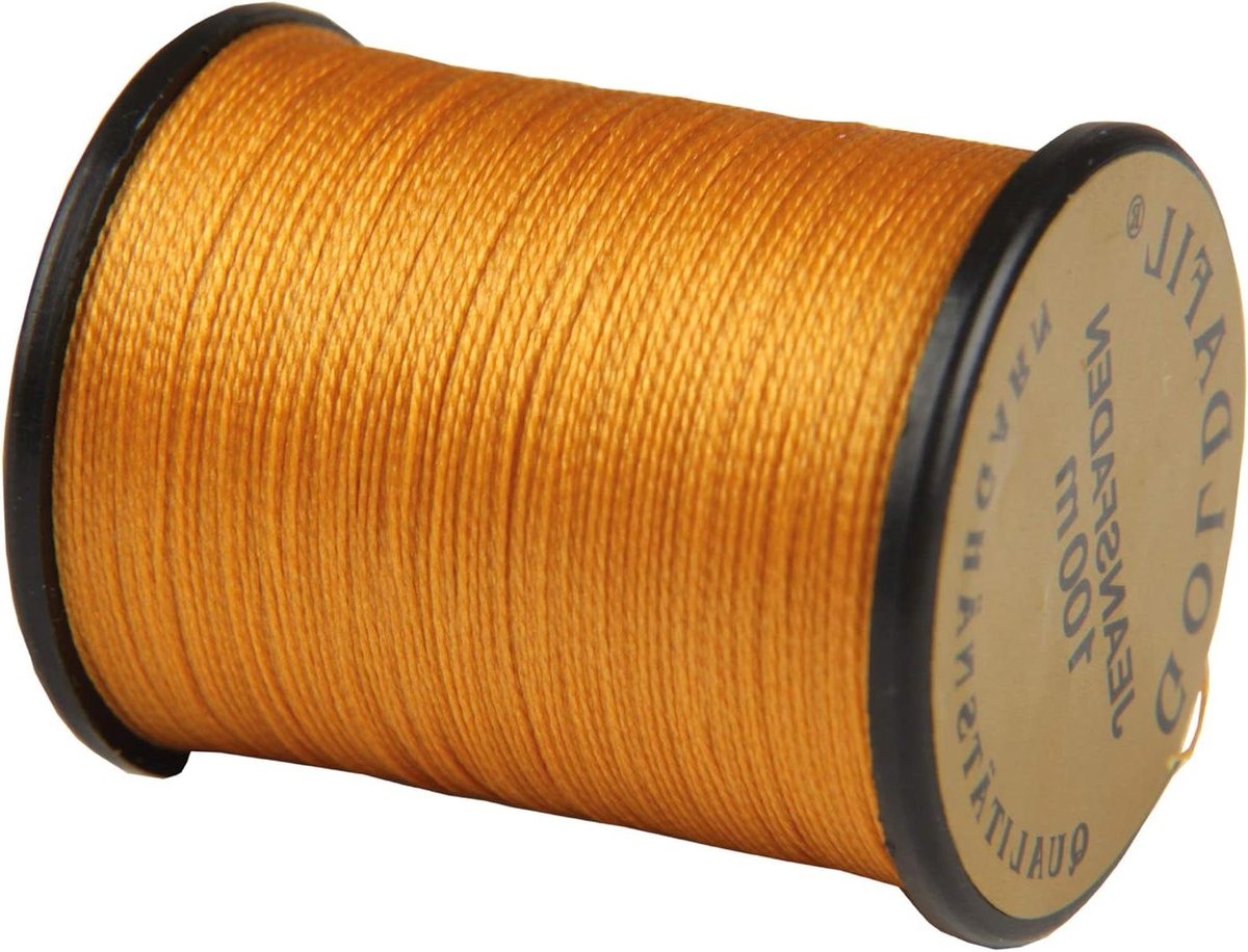 Naaidraad Denim - Sterk Garen - Kleding Maken - Scheurvast Nylon - 100 Meter - Goud
