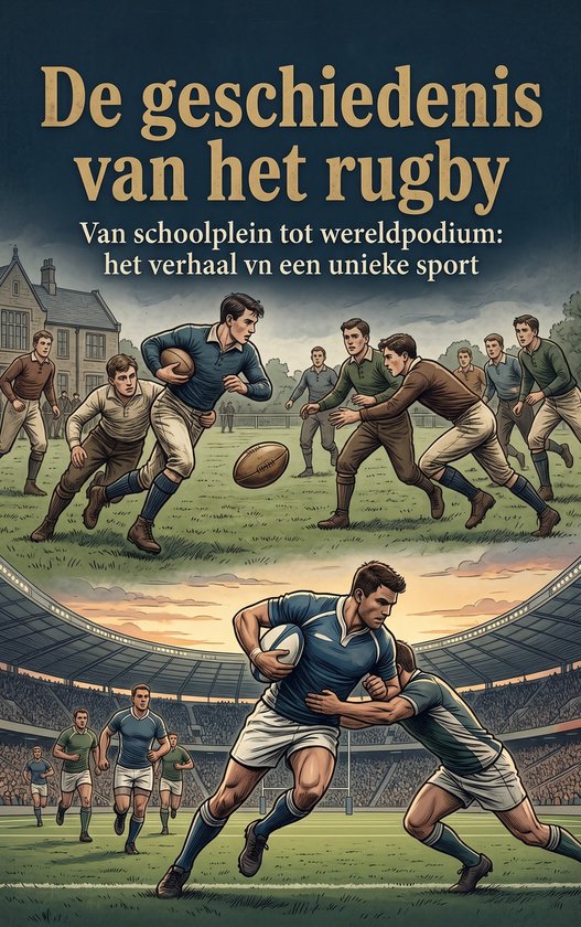 De geschiedenis van het rugby - cover