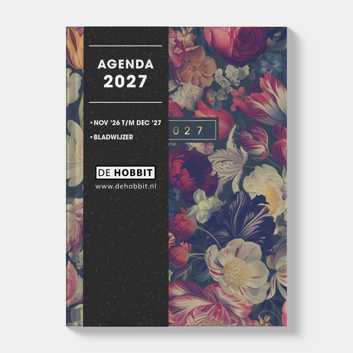 Hobbit - Pocket Agenda 2027 - Agenda A6 (14 x 10,5 cm) - 1 week op 2 pagina's - A6 agenda met harde kaft - Klassiek