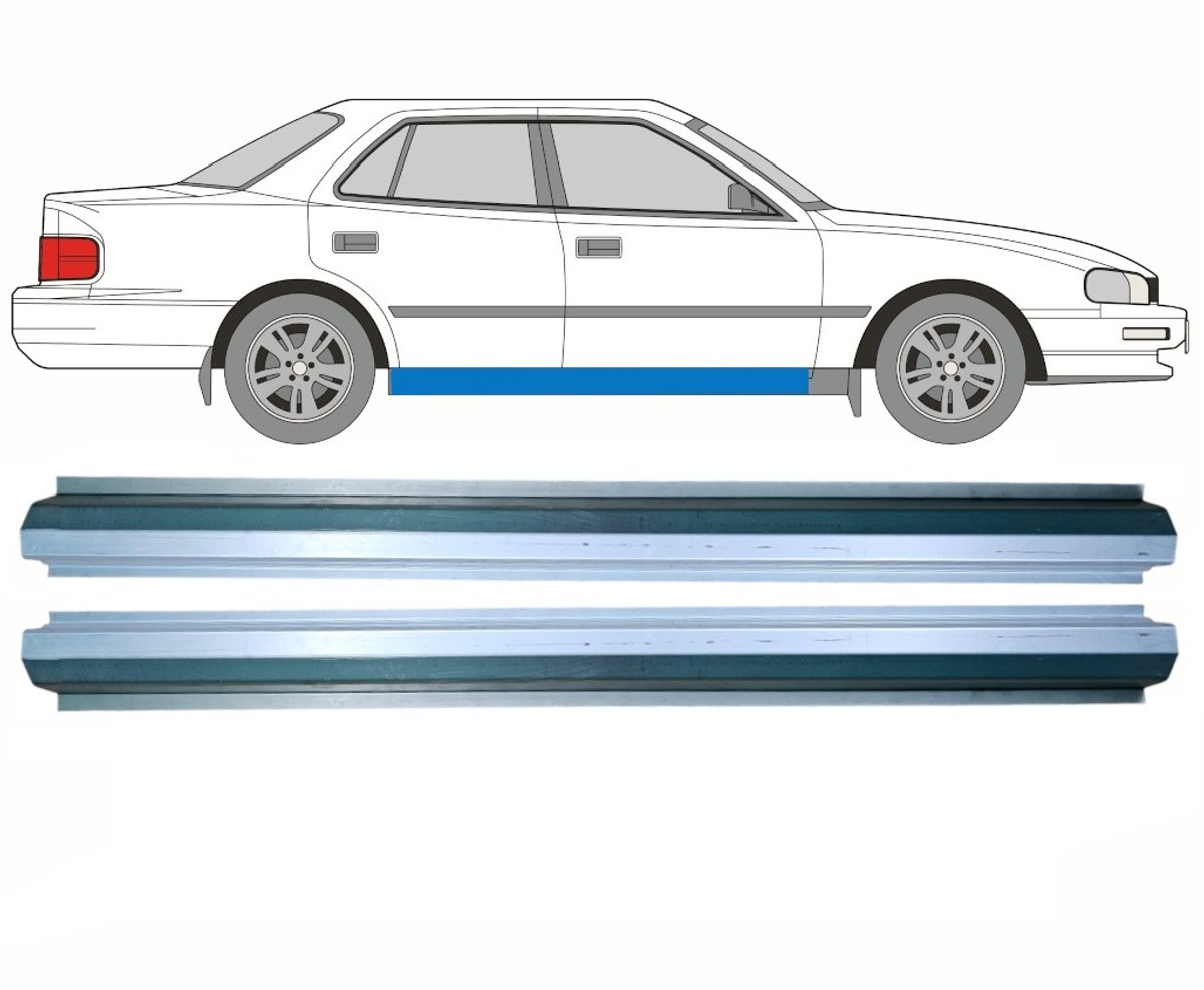 Reparatie dorpel voor Toyota Camry 1991-1996 / Links = Rechts / Set