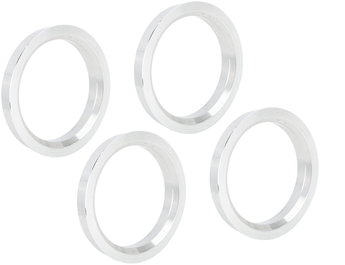 Dailygoods- Centerringen 4 Stuks - Buitendiameter 67,1 mm - Binnendiameter 54,1 mm - Aluminiumlegering - Diepte 10 mm - Nauwkeurige Aanpassing - Naafringen