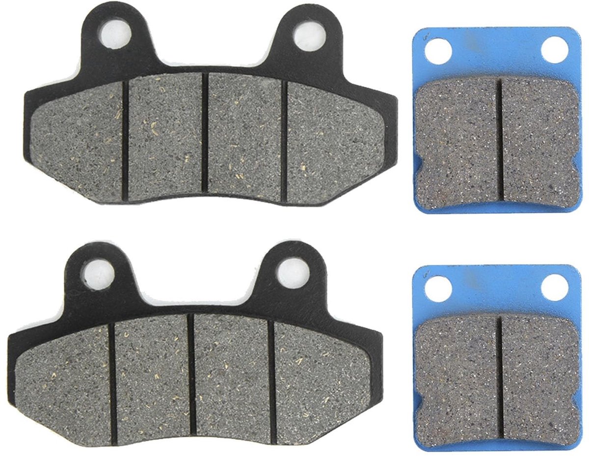 Dailygoods- Remblokken Set - Remblokjes Fiets - Remblokken Voor- en Achterwiel - Compatibel met Pitbike 50/160 - Hoogwaardige Kwaliteit - Betrouwbare Remprestaties - Remblok