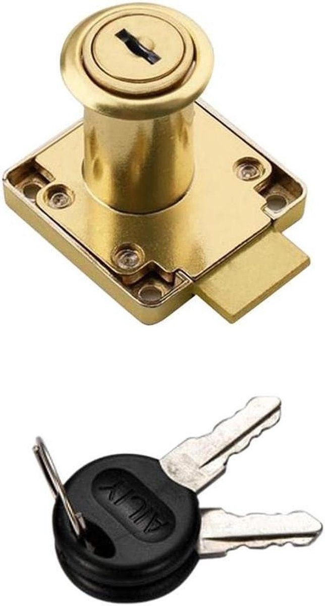 Kinderbeveiligingsslot - Veiligheidsslot Kast - Huis Beveiligen - Zinklegering Materiaal - 32 mm - Goud