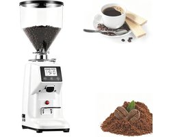 Koffiemolen - Bonenmaler - Professioneel Malen - 19 Maalniveaus - 500g Capaciteit - Wit