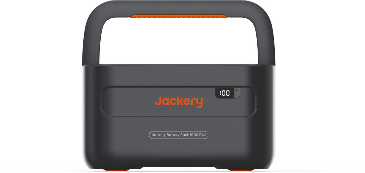 Jackery - Explorer 1000 Plus - Battery Pack V2 - 1.264 Wh - 2000 W - Portable Powerstation