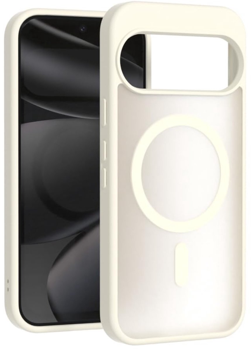 Dailygoods- Telefoonhoes Stootvast - Telefoonhoes Google Pixel 9/9 Pro - Matte Beschermhoes - Krasvast - Olieafstotend - Hoge Bescherming - Telefooncase