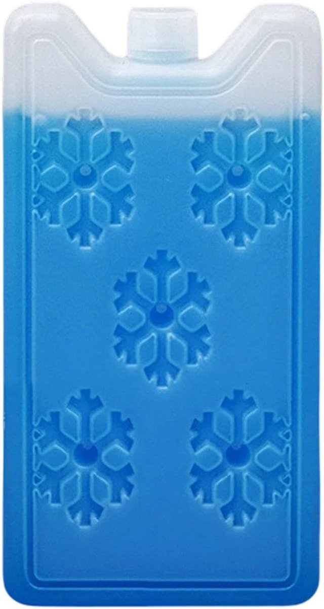 Koelpakketten - Vrieselementen - Eten Koel Houden - Herbruikbaar Voedselveilig - 155x80x25mm - Blauw