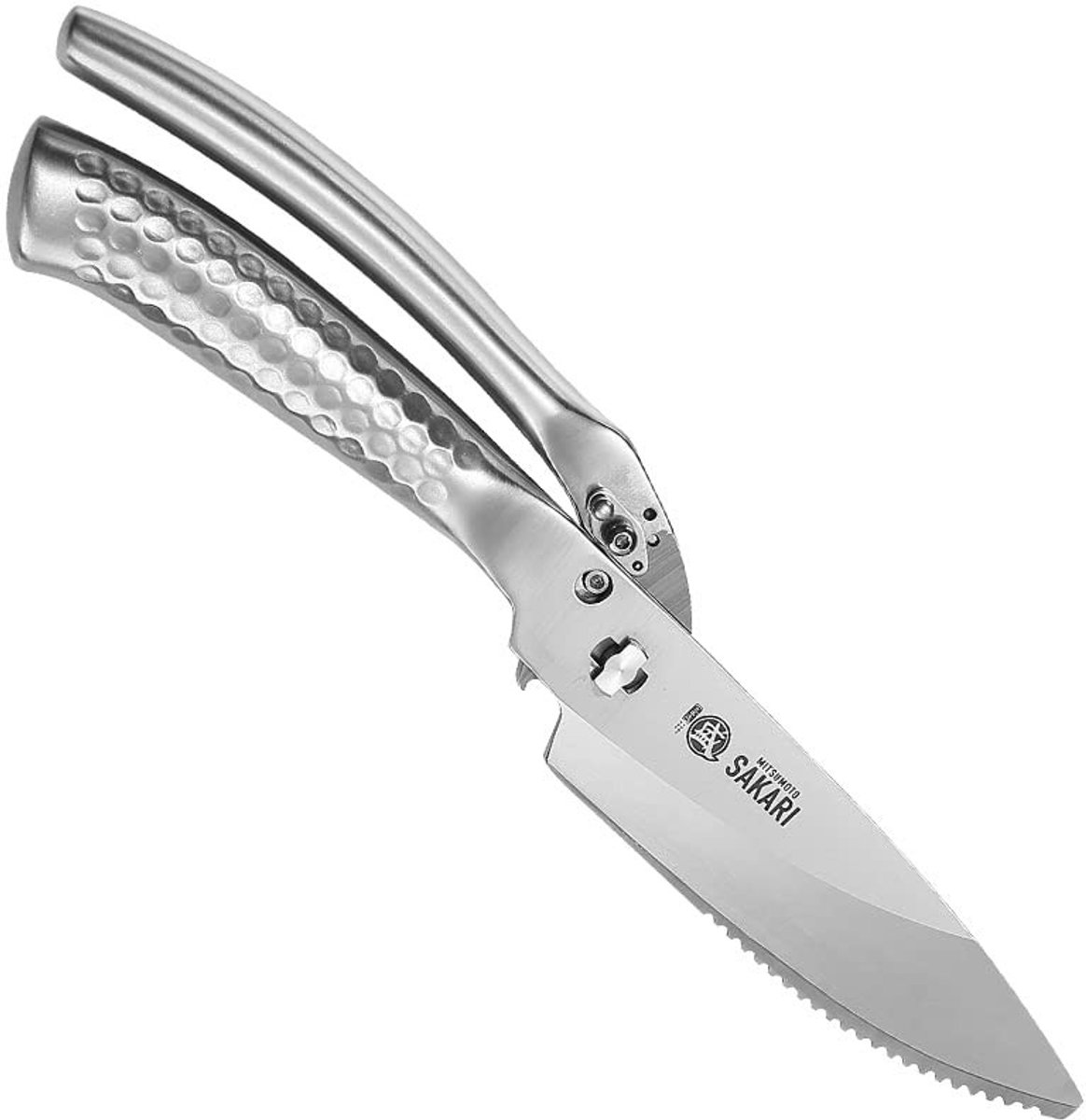 Dailygoods- Keukenschaar Multifunctioneel - Zware Schaar - Roestvrij Staal - Japanse Kwaliteit - Voor Kip/Vlees/Vis - 12 cm - Keukenmes
