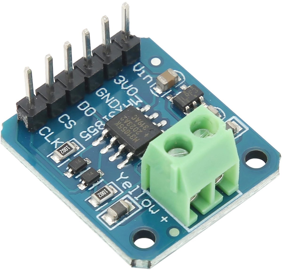 Dailygoods- Thermokoppel Temperatuursensormodule - K-type - Digitale Uitgang - Temperatuurnauwkeurigheid 0,25℃ - Meetbereik - 14-bits Resolutie - Temperatuursensor
