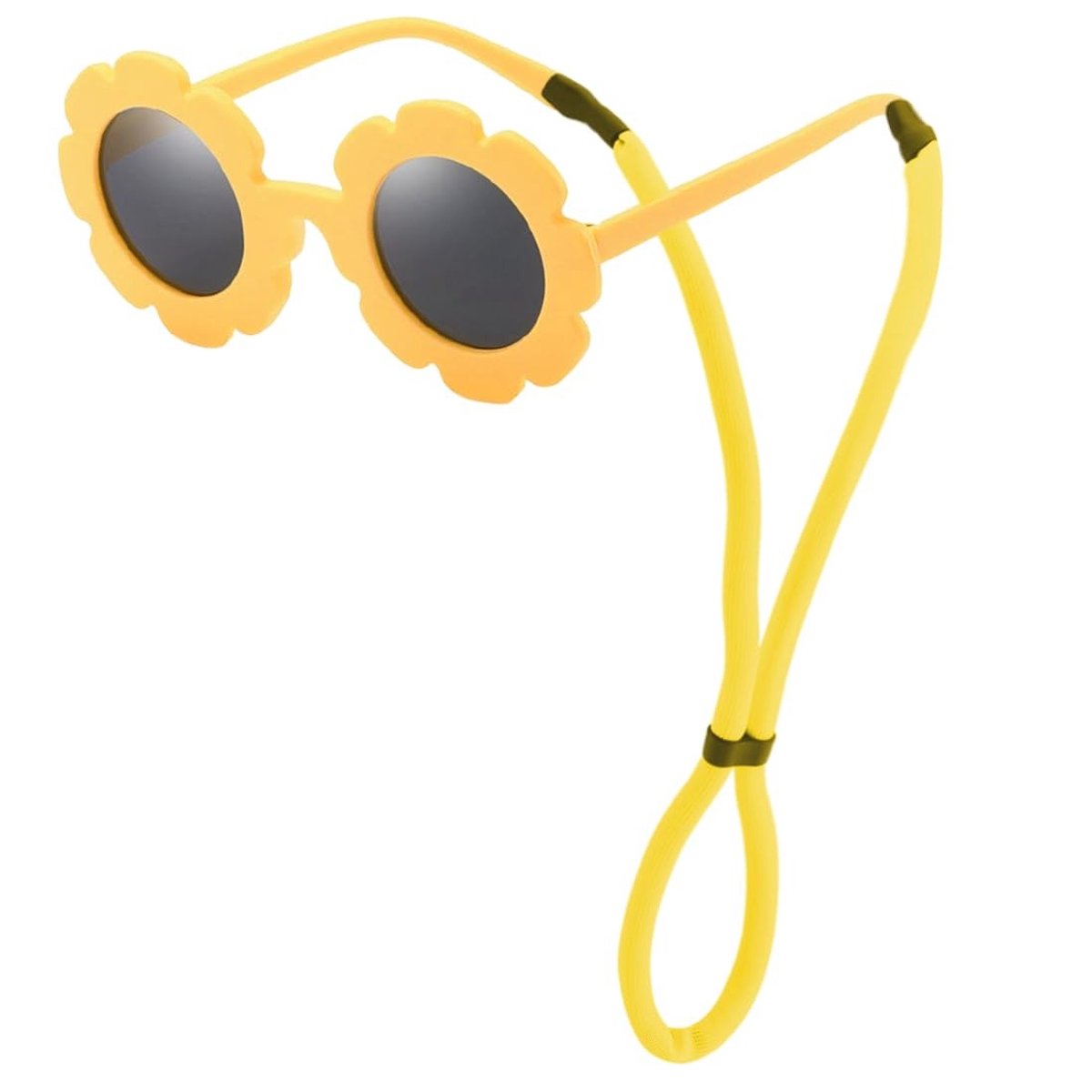 Dailygoods- Zonnebril Kind - Gepolariseerd - Babyzonnebril - Verstelbare Riem - Robuust PC-frame - Lichtgewicht en Comfortabel - Kindersunglasses