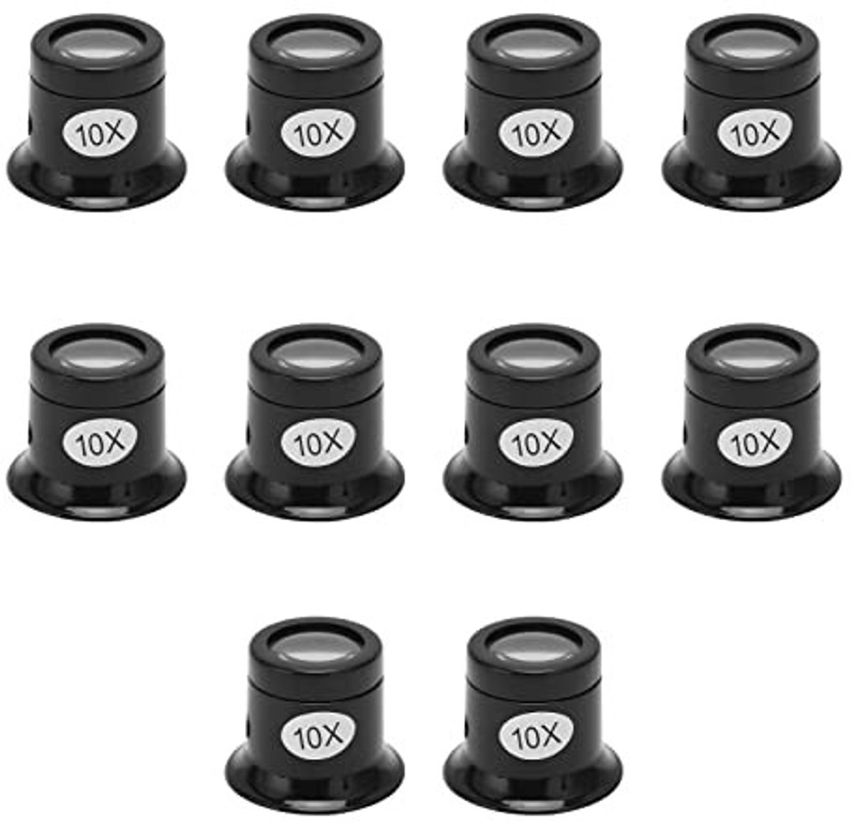 Dailygoods - Professionele Vergrootglas Oogloep 10X voor Juweliers