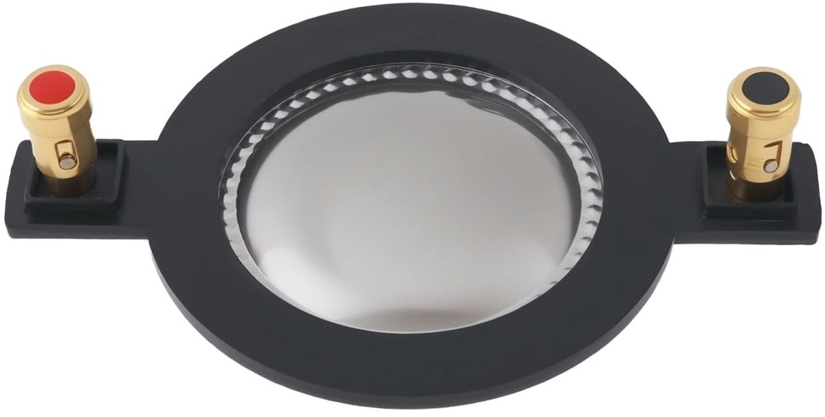 Dailygoods- Membraan 44.4mm 8 Ohm - Titanium Film - Vervanging - Compatibel met Mackie SRM-450 - C300Z - P-Audio BMD-440 - Hoge Voice Coil - Diafragma