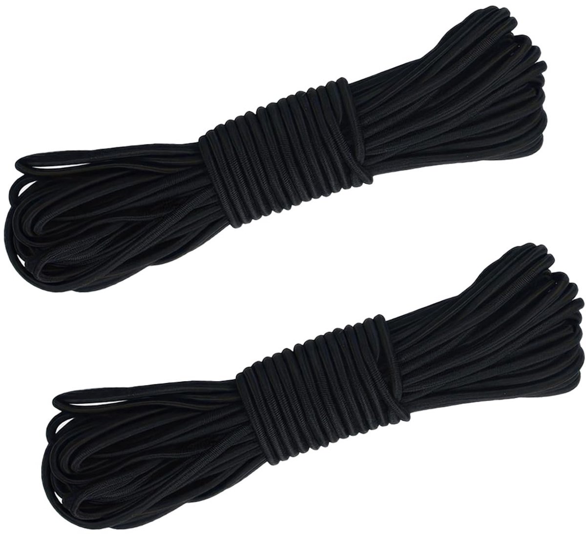 Dailygoods- Elastisch Touw 4mm x 10m - Rekbaar Rubberen Koord - Waterdicht - UV-bestendig - Outdoor Beveiliging - Geschikt voor Tent/Hangmat - Bungee Cord