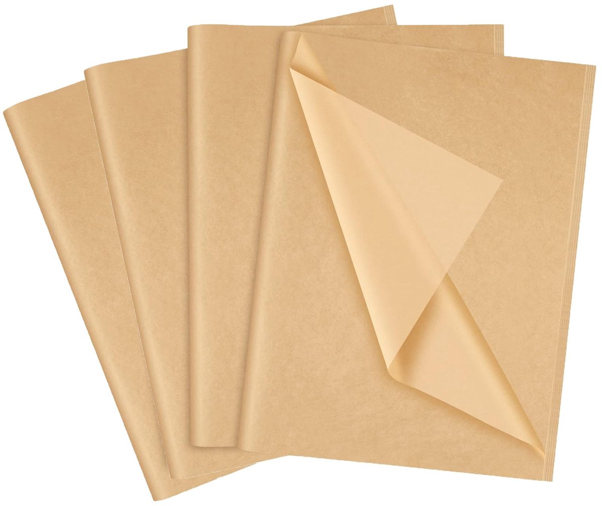 Dailygoods- Kraftpapier 60 Vellen - 35 x 50 cm - Geschenkverpakking - Knutselen - Doe-het-zelf - Decoratieve Ambachten - Elegant Inpakken - Geschenkpapier