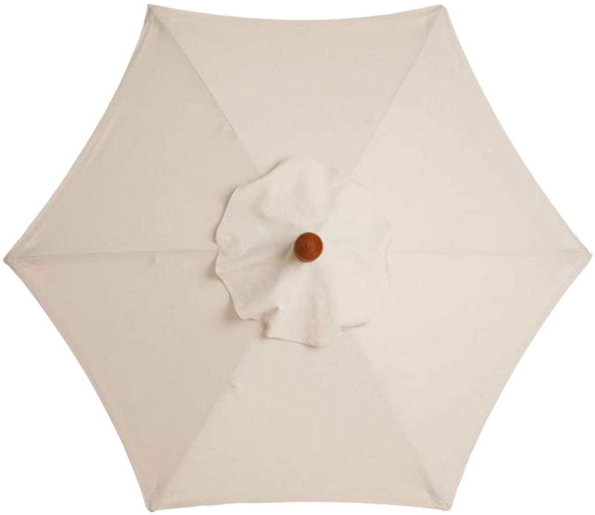 Dailygoods- Luifel UV-beschermd - Vervangende Hoes - Terrasparaplu - Eenvoudig te Installeren - Ademend - Duurzaam Polyester - Parasol
