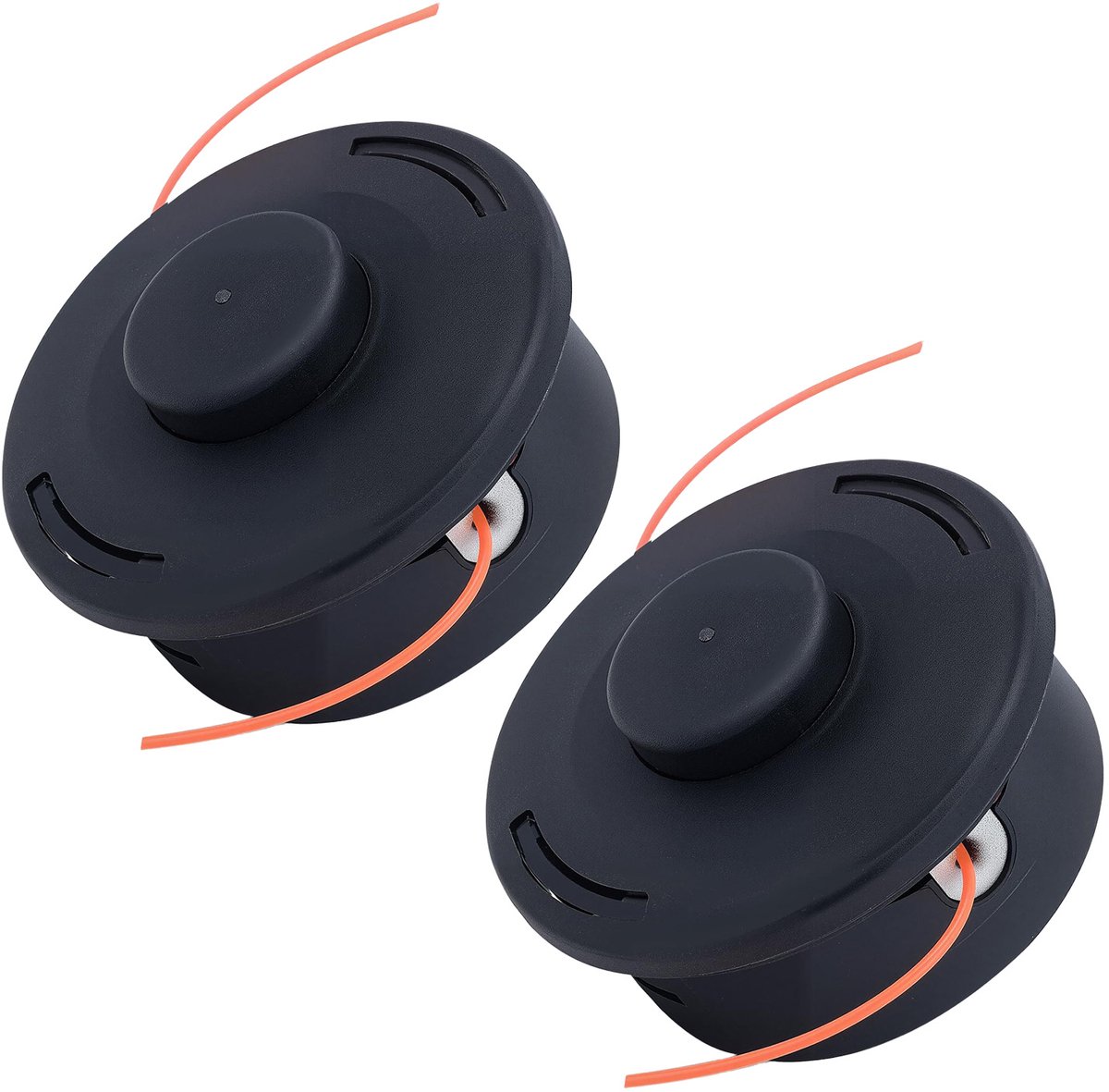 Trimmessen - Tuinaccessoires - Universele draadknipmessen - Grasmaaierbladen - Set van twee - Diameter 12 cm - Hoogte 6,5 cm - Compatibel met Stihl FS74, FS76, FS80, FS80R modellen en Stihl AutoCut 25-2 modellen - Zwart