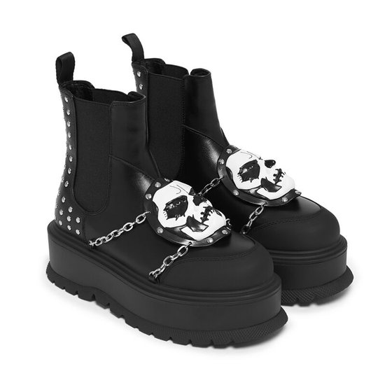 KOI Ghost - Secular Haze Papa Emeritus II Platform Boots Dames Laarzen - zwart - EU39