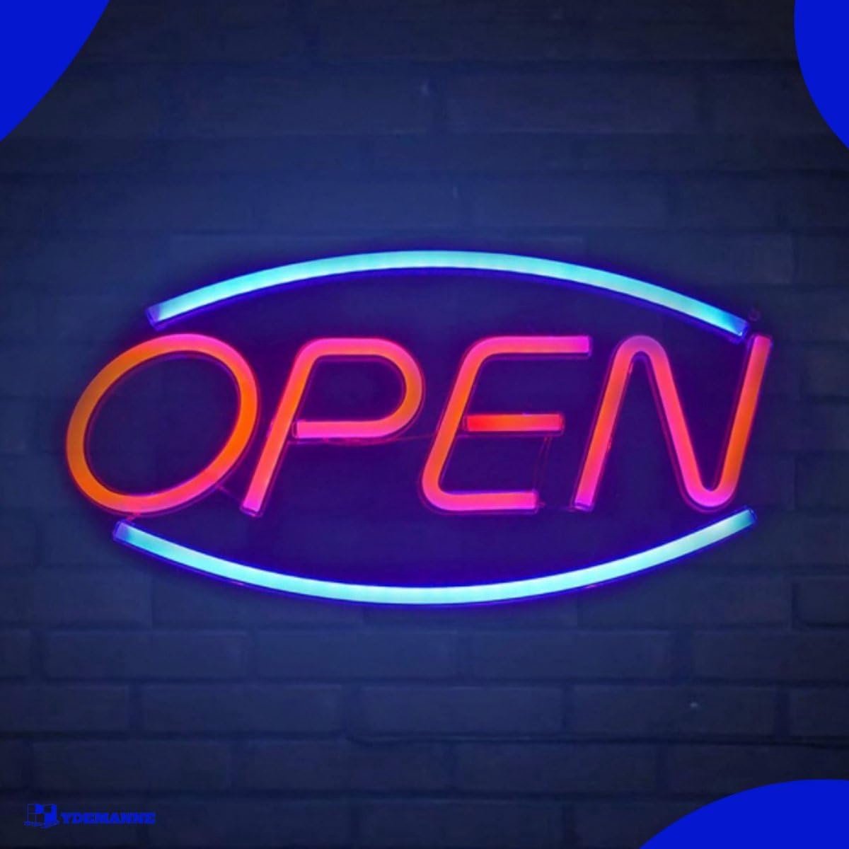 Neon Lamp - Open Design - Inclusief Hanghaakjes - Unieke Verlichting voor Kinderen - SnelShoppen