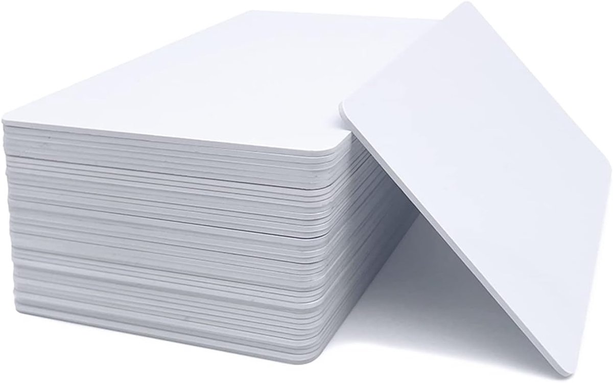 20 Stuks NTAG216 NFC Kaarten, Herscrivabele PVC Chips Kaarten, Compatibel met Alle NFC-ondersteunde Apparaten, 888 Bytes Programmeerbaar Geheugen, Voor Home Automation en Gegevensopslag