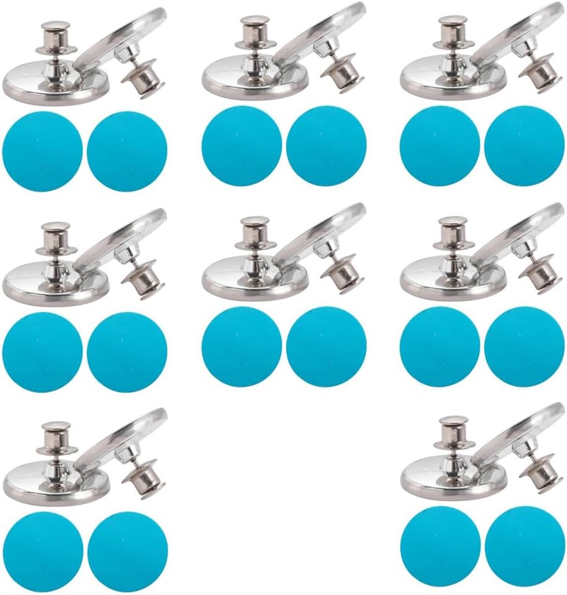 1 set magnetische gordijnclips gordijn magnetische sluiting voor verduisterende gordijnen douchegordijn magneet sterke knopen zonder naaien knopen drukknopen zonder naaien broek strakker maken clip