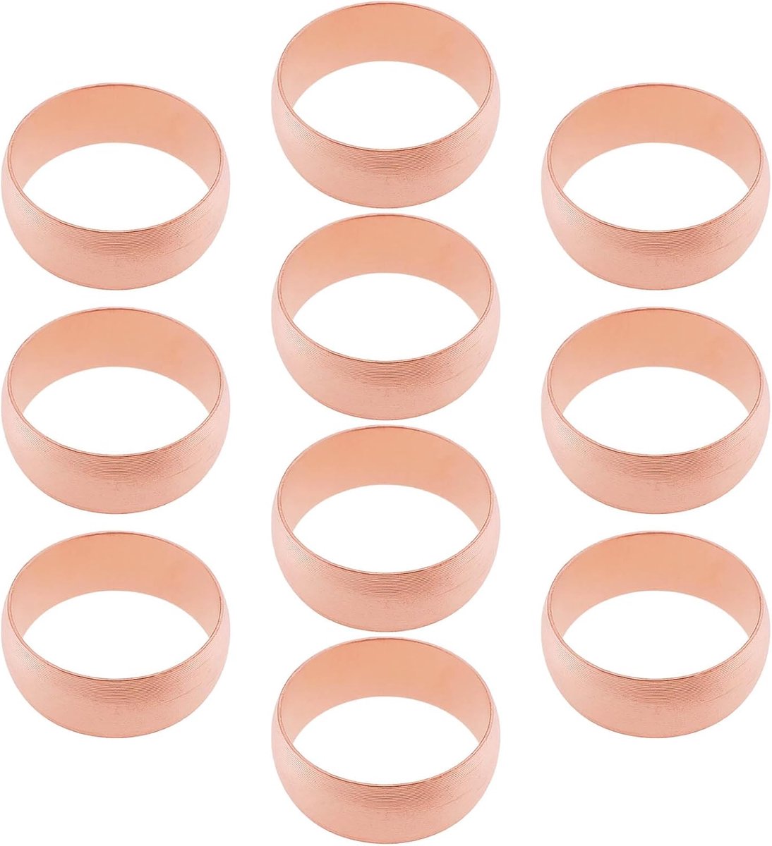 10 stuks 18mm koper compressie olijven compressie mouwen ferrules Geschikt voor koper ferrule compressie fitting voor 18mm leidingen