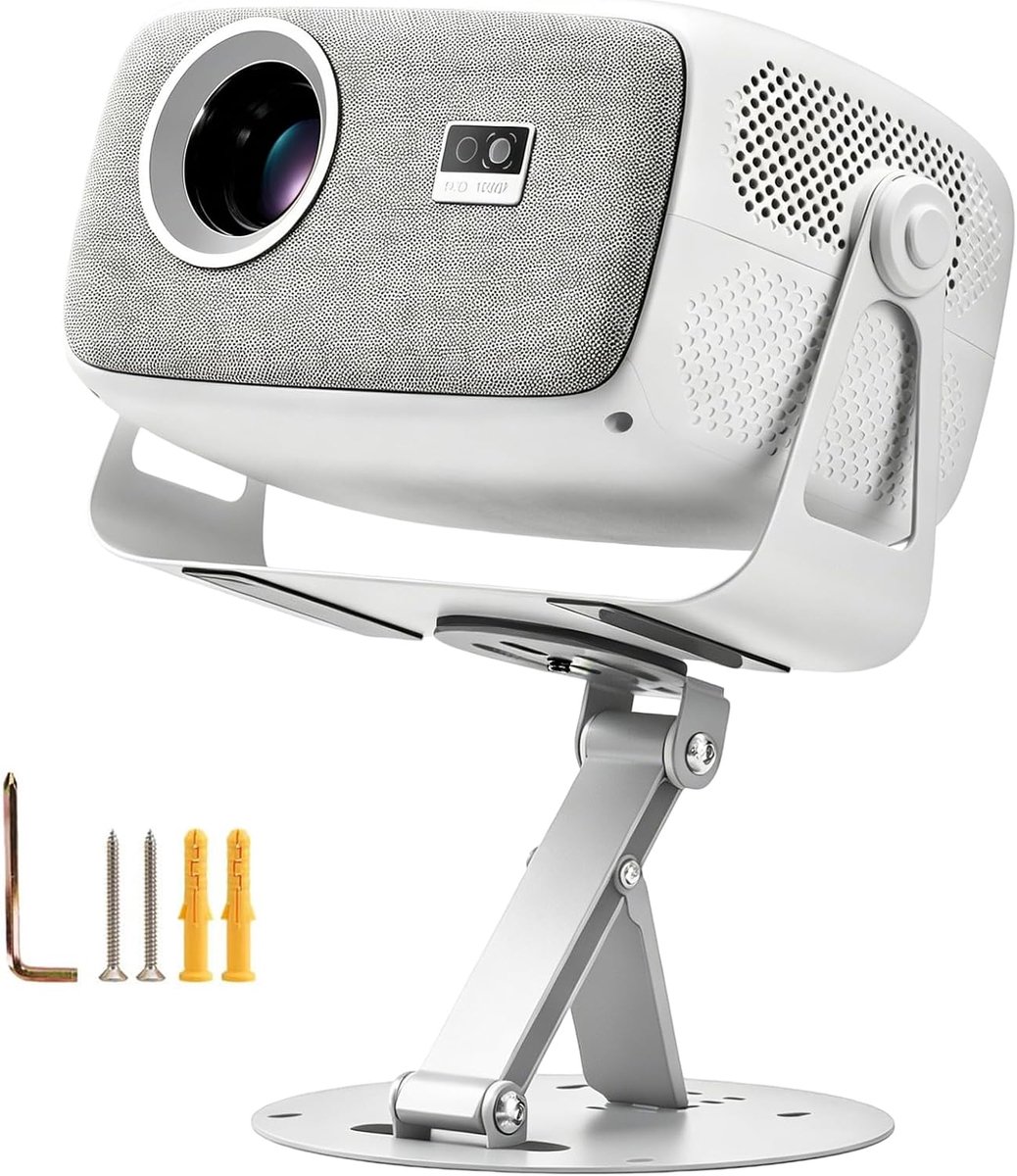 Projectorhouder multidirectioneel verstelbaar - 1/4 inch universele schroef - 0-180 graden draaibaar - ShopVlot