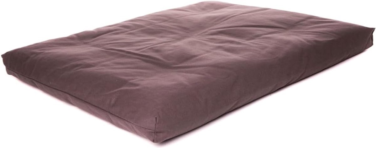 Meditatiekussen Zabuton 90x70cm - Antraciet - Ecologisch katoen - Comfortabel zitten - ShopVlot