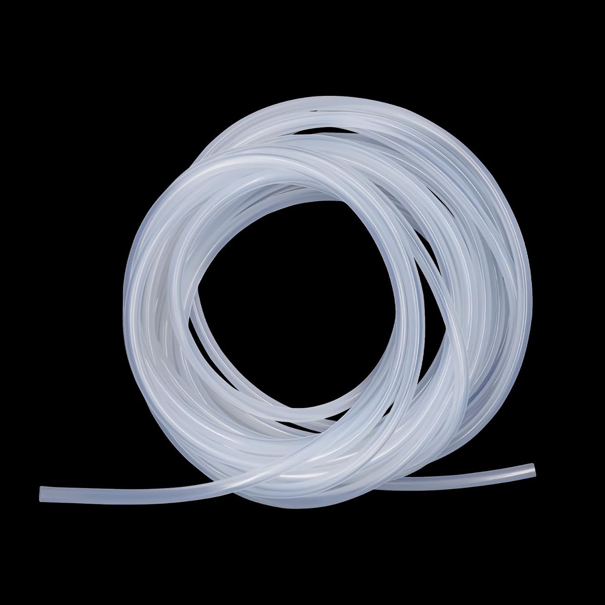Buis 4 mm ID x 7 mm OD 6 meter, flexibele voedselveilige slang siliconen slang water luchtbuis buis transparant