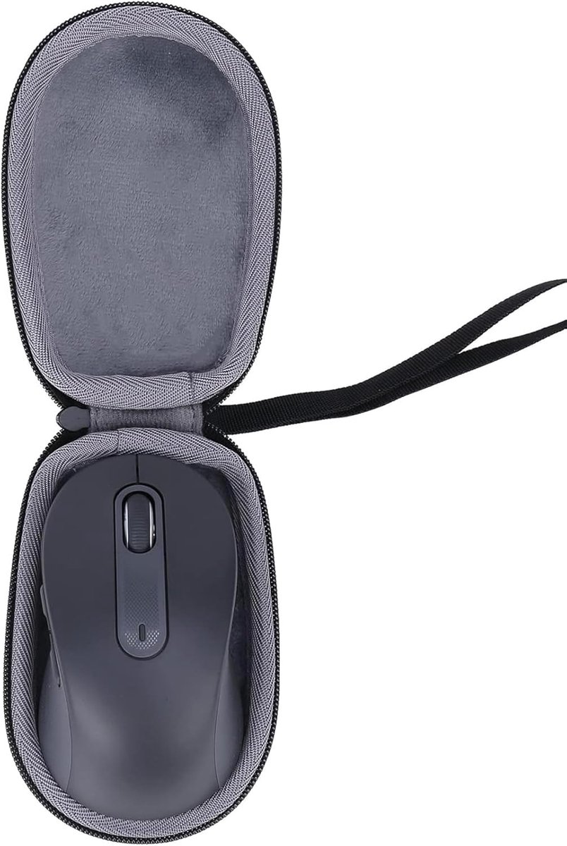 Co2CREA Opslag Carry Travel Hard Case voor Logitech Signature M650 draadloze muis, alleen hoesje